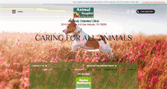 Desktop Screenshot of animalhospitalsanantonio.com
